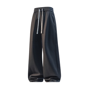 2026春季新款复古垂感仿牛仔休闲长裤男夏宽松紧腰裤子KZ2536-P42，男装休闲裤，星座210-1