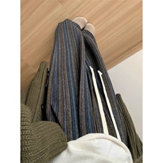 女风加绒毛呢格子休闲阔腿裤ZK0311-P53加绒58，男装休闲裤，星座313A(原308A-2)