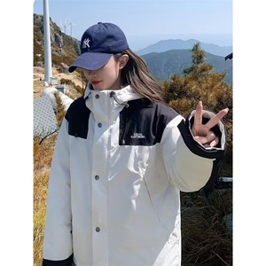 1506-1/MW5021-21/P62工装连帽夹克外套男女款潮牌秋冬新款图片