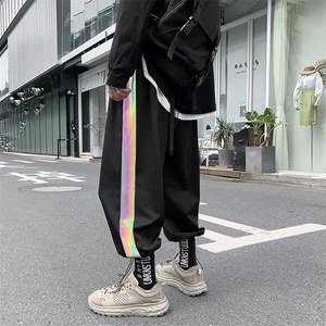 春夏新款加肥加大码休闲裤男工装裤日系潮流C417-K535-P38 港风,男装休闲裤,天晨