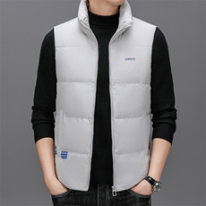 BZW2216钱塘2020-2百搭时尚休闲冬季厚款中年男士羽绒服马甲P155，男装羽绒服，钱塘207-2