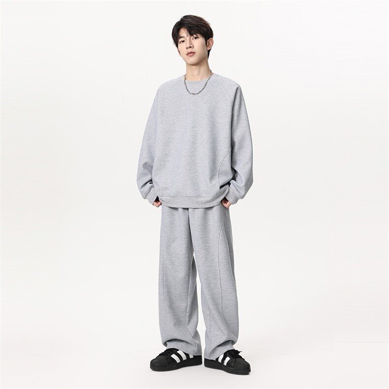 311B-1-9252-P53控108秋季新款休闲卫衣运动情侣套装，男装休闲套装，星座311B-1