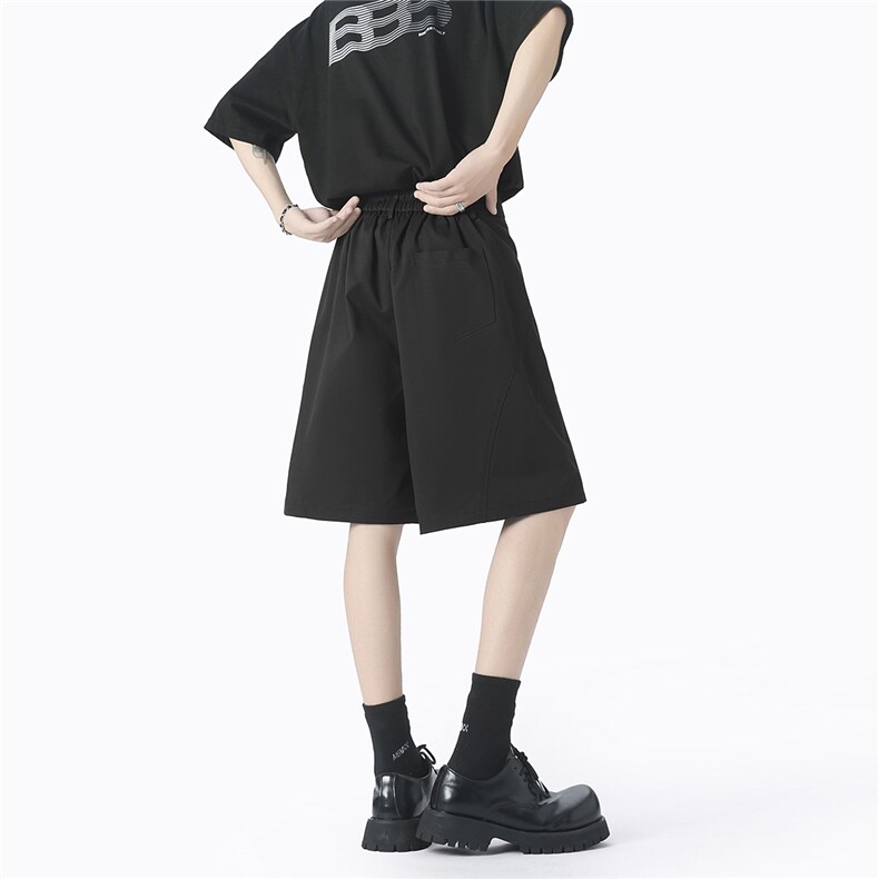 美式休闲裤2025夏装基础款中裤机能工装短裤DK506-P38,男装牛仔裤,电商042