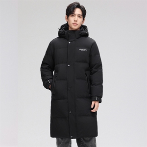 标90%白鸭羽绒服男士2025年冬季新款长款过膝H819-P220328图片