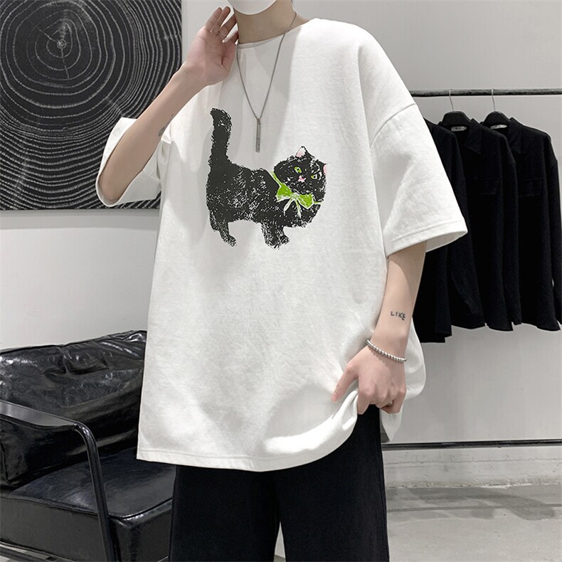 230g重磅纯棉短袖t恤男大码半袖半截袖 DX17413-P20图片