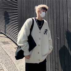 美式水貂绒高质量毛衣男慵懒风休闲针织衫MY70P63，男装针织衫/毛衣，星座1116-2