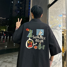 量大优供视频冰丝短袖衬衫男DS236-特P25，男装T恤，电商B367