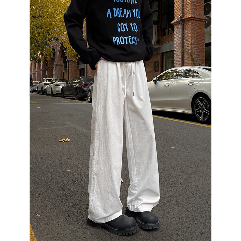 2025春季新款纯棉水洗休闲裤A509特P45控78，男装休闲裤，电商A309