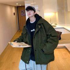 MY056-P145 工装多口袋假两件设计呢料加厚夹棉棉衣男控165,男装棉衣,星座1408-1,四季星座 MY056-P145 工装多口袋假两件设计呢料加厚夹棉棉衣男控165,男装棉衣,星座1408-1,四季星座