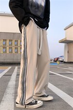 2022高街织带编织绳卫裤长裤XZ604-KP55-P65控78，男装休闲裤，星座604