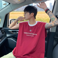 酒红色