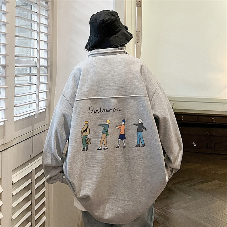 控58加厚加绒衬衫男大码长袖衬衣男外套HC79043-P38加绒款-P48,男装衬衫,电商A040