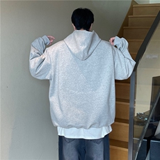 A450-WY7766-P85控129美式复古印花连帽卫衣宽松男女同款，男装卫衣，电商A450