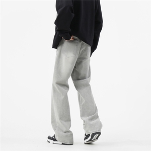 C315-W501抖音现货主推高质量特P微喇牛仔裤(特P38X78)5图片
