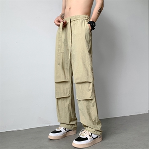 速干机能裤男夏季薄款痞帅炸街伞兵裤休闲长裤子XZ211-K2332-P55图片