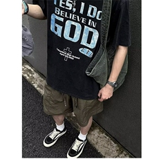 【有货】DJ31-批38新款简约夏季防水快干沙滩裤男美式潮牌短裤，男装牛仔裤，星座603-2