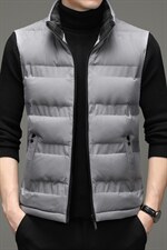 BD2102钱塘2020-2中青年男士休闲时尚冬季羽绒服马甲P145，男装羽绒服，钱塘207-2