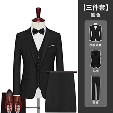 LY8593-XMK-DP126西服西装伴郎服男上班新郎结婚套装正装礼服，男装西服，星座510A-2