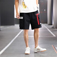 7XL~M码2023夏装新款五分裤短裤男休闲裤大码加肥胖子工装裤子潮,男装休闲裤,钱塘717(原712)