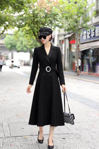 斗篷式可拆卸两穿，风衣裙，女装风衣，澳洛菲