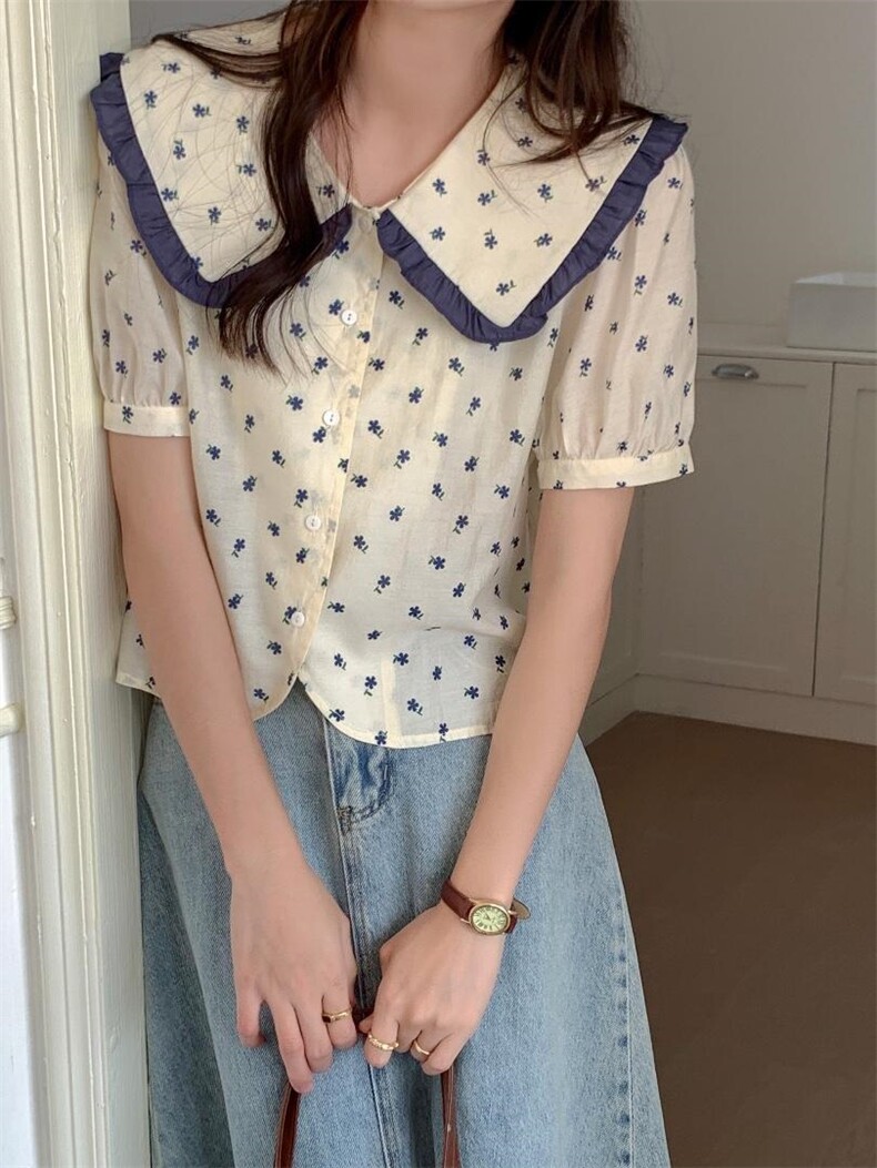 韩系短袖小衫上新，其它，DAP