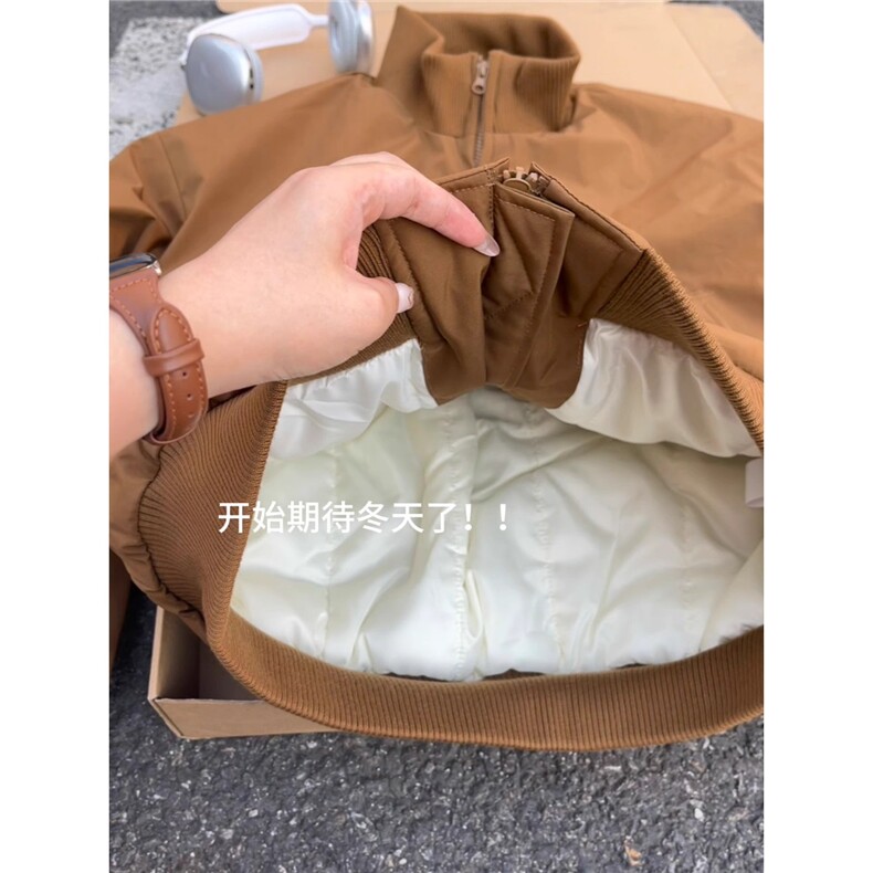 美式夹克棉服男款冬季短款廓形外套加厚保暖棉衣MJM803-P78,男装夹克,星座208-5