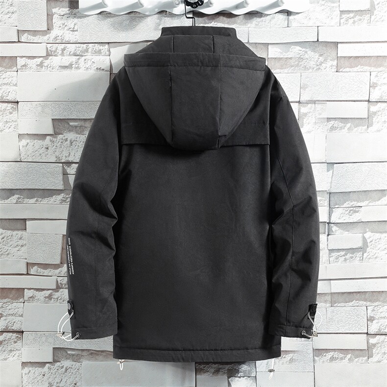 男士休闲连帽加厚保暖棉衣外套棉服棉袄冬季防寒开衫男装M998P75,男装棉衣,电商B226-2（原B217-2）