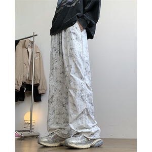 秋季小众炸街长裤子男  个性百搭休闲裤男K6720/P50图片