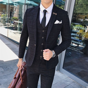 西服套装三件套礼服西装商务正装SJT-X27-P280,景甜西服搭配图片