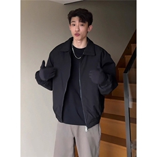 cleanfit黑色厚外套男秋冬飞行夹克棉服美式复古加厚保暖棉衣棉袄，男装夹克，星座506A