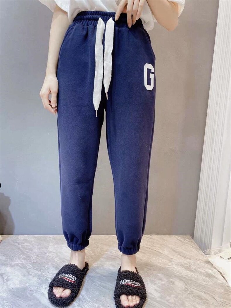秋冬季加厚G标休闲卫裤,女装休闲裤,吾衣酷驿站