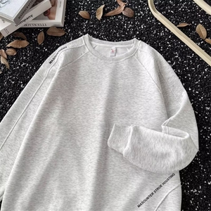 秋冬休闲圆领长袖空白卫衣工作服定制儿童运动套头班服HH08 P37图片