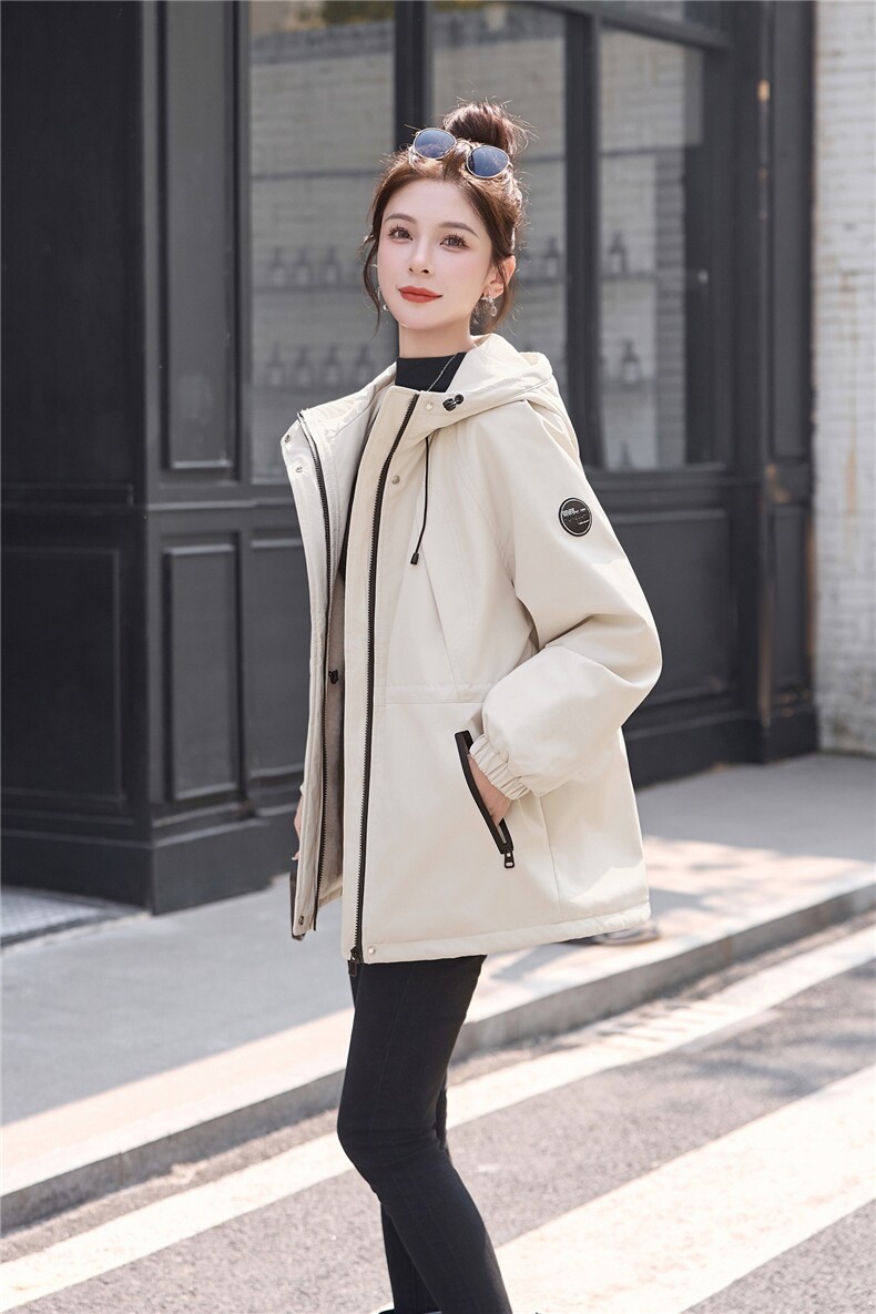 2025年时尚流行简约派克服外套冬季上市,女装棉衣/棉服,涵亦佰惠
