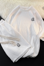 1休闲套装TZ8783P75短袖T恤男DT8781P35短裤男DK8782P40大码M-5XL，男装休闲套装，星座226-2