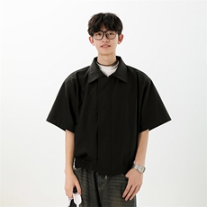 特P60无差价新款夏季时尚百搭潮流设计短袖衬衫-HC2301无影墙，男装衬衫，电商A003
