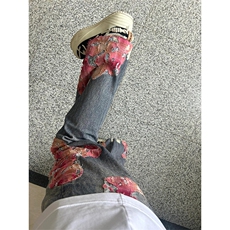 晚霞蕾丝拼接牛仔裤高级感设计感休闲直筒裤NZ03特P52，男装牛仔裤，星座908-1