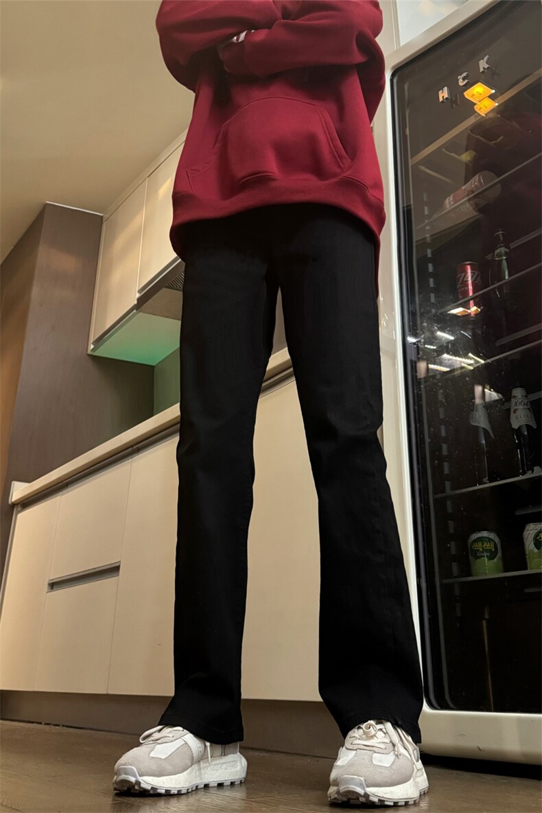 主推货足渐变修身大码直筒微喇毛边牛仔裤K860-K861-K866-P50,男装牛仔裤,星座205