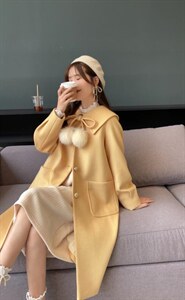 毛球大衣加图片