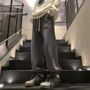 冬季新款钢印休闲加绒卫裤大码 M~5XL XZ604-KP98-P65控78图片