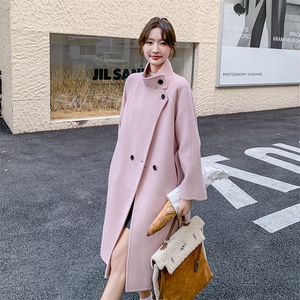 现货主推70毛手工羊毛大衣191-K6339-P255-K378图片