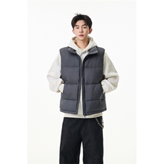 90%绒新标有报告短款宽松羽绒服马甲上衣Y981/P210现货，男装羽绒服，星座202