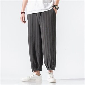风春夏薄款男士宽松休闲裤哈伦裤男运动裤大码九分裤923P45，女装休闲裤，钱塘788(原4013)