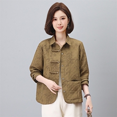 妈妈时尚短外套2025春秋新款中老年女装大码休闲减龄早秋夹克上衣，女装短外套，涵誉