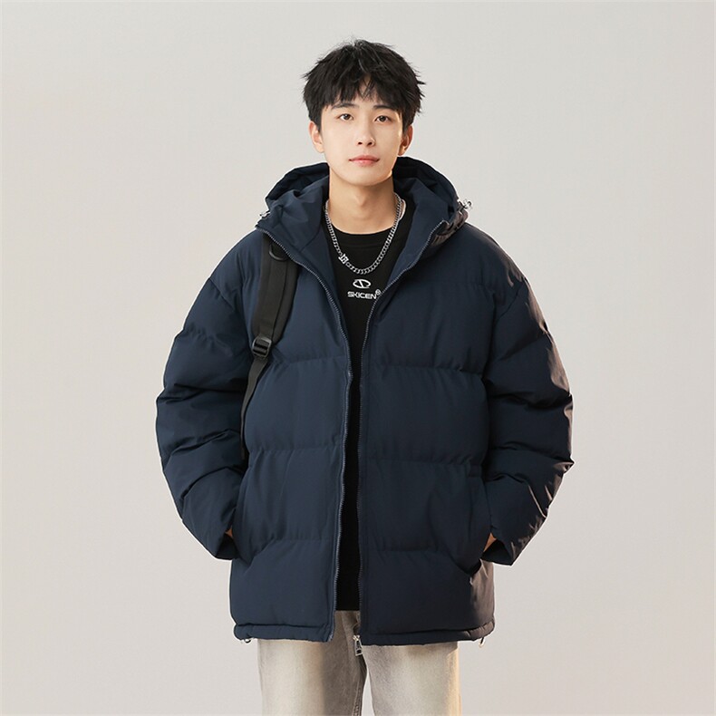 主推10个色6万件深度库存高品质宽松连帽棉衣XZ-109-9979-P70,男装棉衣,星座109