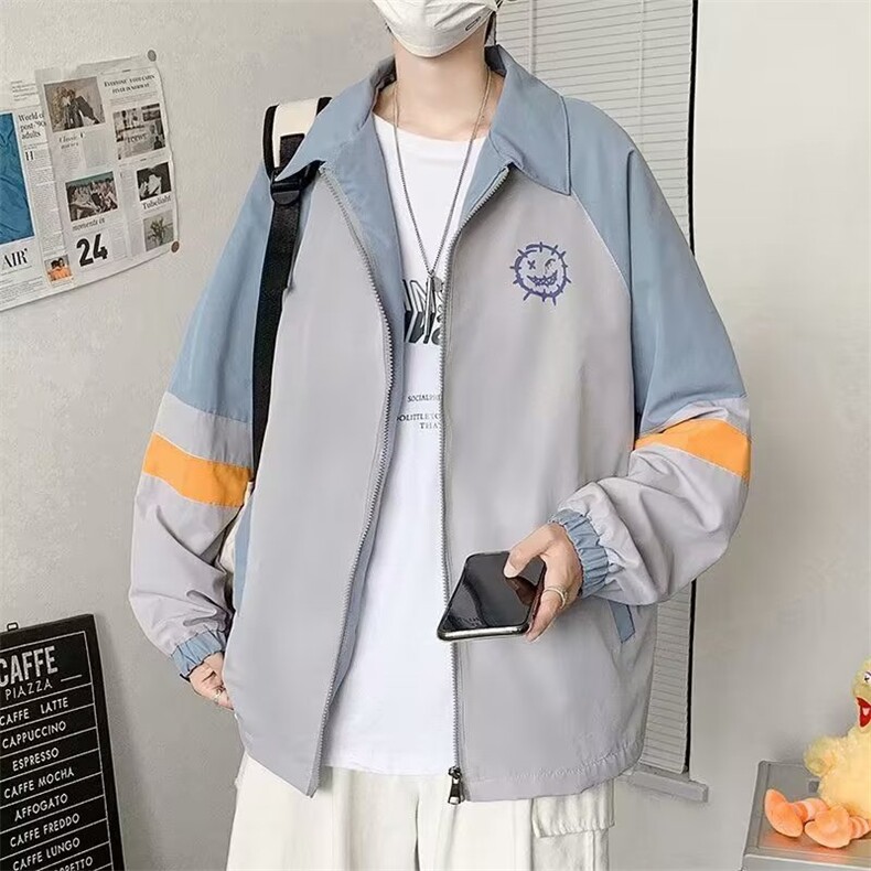 潮流夹克潮男休闲时尚外套YW015P50图片