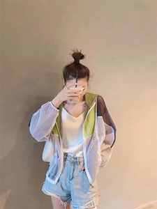 【H082】帽子款二面穿防晒图片