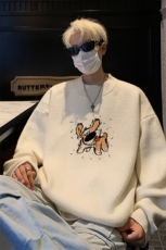 高质量！秋冬季半高领毛衣男加绒加厚线衣男针织衫男MY229-特p38，男装针织衫/毛衣，电商B367