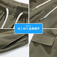 夏季短裤男薄款美式工装复古运动五分裤百搭男款裤潮Q29123-特P22，男装牛仔裤，星座610（原A335）