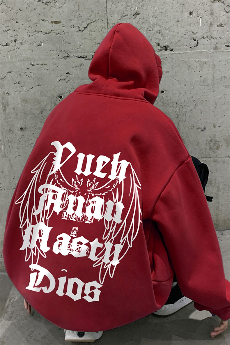 抖音供货、复合重磅360克现货连帽卫衣宽松D223A-WY2323-特P35,男装卫衣,电商019-1