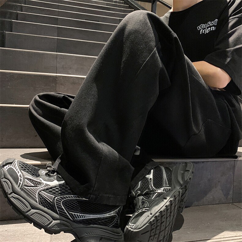 美式复古牛仔裤新款直筒宽松阔腿休闲长裤子K8463-P40【特价】,男装牛仔裤,电商A007